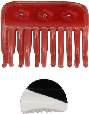 

Taj Pearl Designer Hair Clutcher/hair accessory for women Hair Claw(Multicolor)