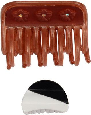 

Taj Pearl Designer Hair Clutcher/designer clutcher Hair Claw(Multicolor)