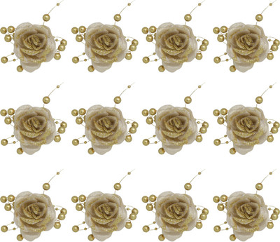 

Prime Hair Accessories For Girls, Flower Hair Clips For Hair Style Use For Women And Girls, Set Of 12, Pack Of 1 Hair Clip(Beige)