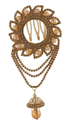 

Anuradha Art Jewellery HB-275 Hair Pin(Gold)