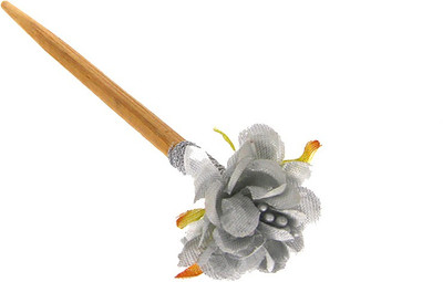 

Anuradha Art jewellery Hair Bun Stick Bun Stick(Silver)