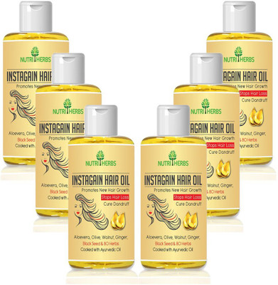 

Nutriherbs Instagain Hair Oil For Men & Women Hair Oil(600 ml)
