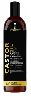 

UrbanGabru Cold Pressed Castor Oil for hair growth, dry skin -100% Pure organic 250 ml Hair Oil(250 ml)