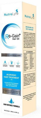 

Nutralyfe REGAIN-PLUS-1B New Hair Oil(200 ml)
