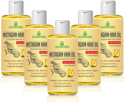 

Nutriherbs Instagain Hair Oil For Men & Women Hair Oil(500 ml)
