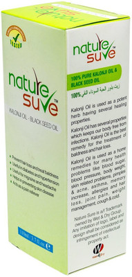 

Nature Sure Kalonji Oil (Black Seed Oil) Cold Pressed Hair Oil(110 ml)