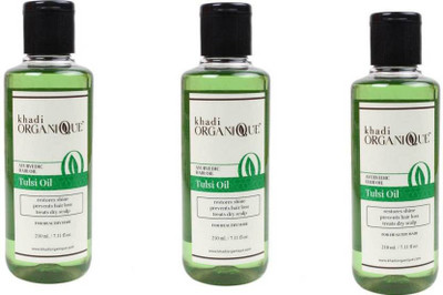 

khadi organique Tulsi Hair Oil(630 ml)