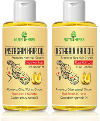 

Nutriherbs Instagain Hair Oil For Men & Women Hair Oil(200 ml)