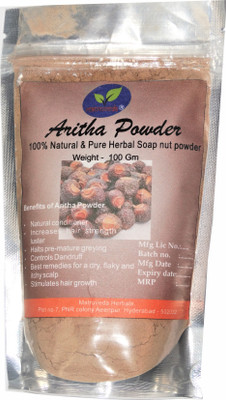 

matruveda 100% Natural Aritha Powder 200gm(200 g)