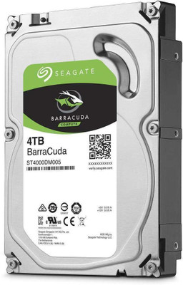 

Seagate Barracuda 4 TB Desktop, All in One PC's, Surveillance Systems Internal Hard Disk Drive (ST4000DM004)