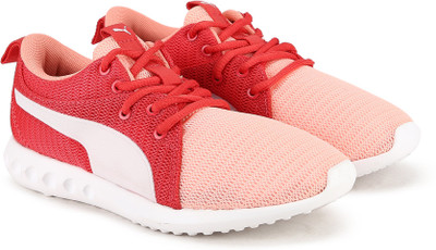 

Puma Boys & Girls Lace Running Shoes(Pink, White
