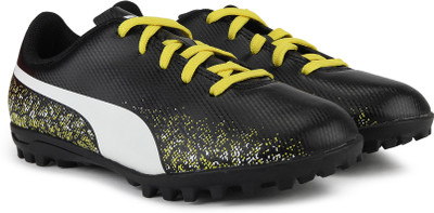 

Puma Boys & Girls Lace Football Shoes(Black, White