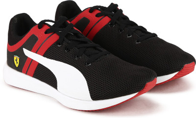 

Puma Boys & Girls Lace Running Shoes(Black, White