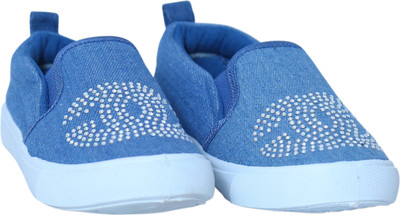 

Arete Boys & Girls Slip on Loafers(Light Blue