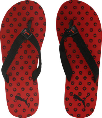 

Puma Boys & Girls Slip On Slipper Flip Flop(Red, Ribbon red-black