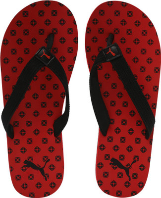 

Puma Boys & Girls Slip On Slipper Flip Flop(Red, Red-black