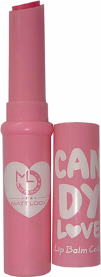 

Mattlook Matt look Love Candy Lip Care Buddy Pink Shiny Pink Lip Balm Moisturizing Lip(Pack of: 1, 1.7 g)