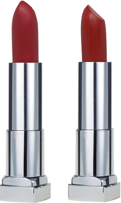 

KRAYONS SHEER MATTE LIPSTICK HOT AND BOLD SOFT CREAMY MATTE LIPSTICK (SET OF 2)(CODE RED, ORANGE TANGO)
