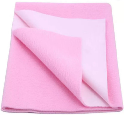 

Riyansh Cotton, Rubber, PVC Baby Bed Protecting Mat(Pink, RED, , Large