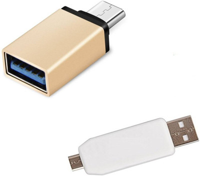 Raptas OTG Adapter Accessory Combo for Mobile(Multicolor)