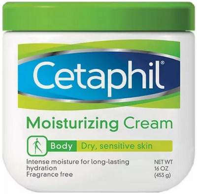 

Cetaphil Moisturizing Cream, Fragrance Free, 16 Ounce(473 ml)
