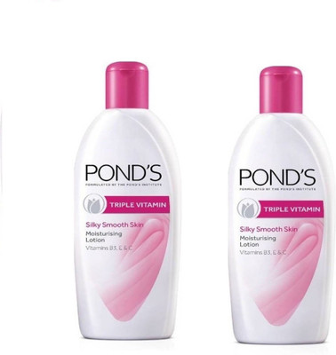 

Ponds TRIPLE VITAMIN Silky Smooth Skin 100ML X2 (200ML)(200 ml)