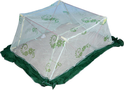 

HOMELORE Polyester Infants PRINTED GREEN BABY Mosquito Net(PRINTED GREEN)