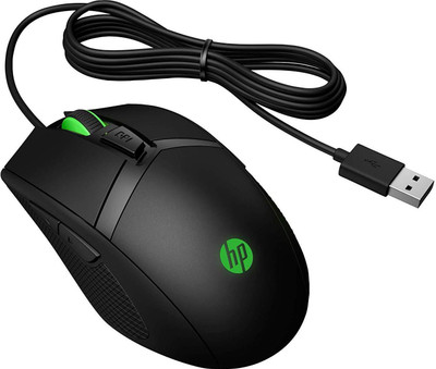 

HP Pavilion Gaming 300 Wired Optical Gaming Mouse(USB 2.0, Black)