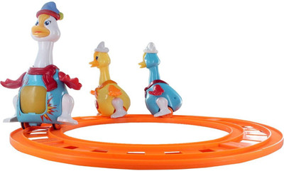 

BabyBliss Goose Train Set with Music and Light for Kids(Multicolor)