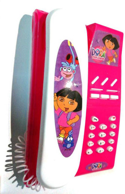 

DP Endeavors Musical Telephone For Kids Battery Operated Telephone (Battery Not Included)- Pink(Pink)