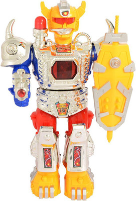 

BabyGiggle High Quality Walking Warrior Robot with LED Lights and Sound For Kids(Multicolor)
