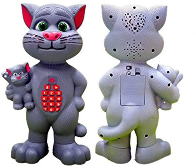 

BabyBliss Talking tom with tom(Multicolor)