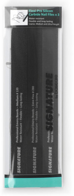 

Basicare Silicon Carbide Nail Files x 3(Set of 3)