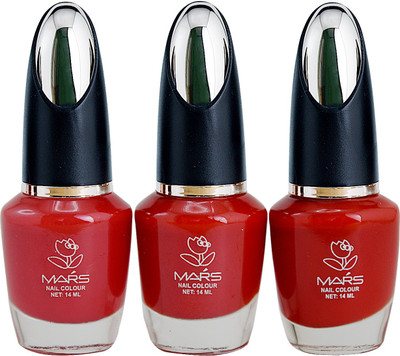 

Mars Cherry Matte Pack of 3 nail polish Cherry-1(Pack of 3)