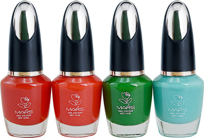 

Mars Disco Matte Pack of 4 nail polish Disco-3(Pack of 4)