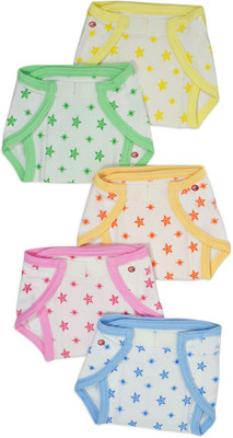 

Guru Kripa Baby Products Presents Soft Premium Cushioned Cotton Cloth Padded Nappy Wash, White