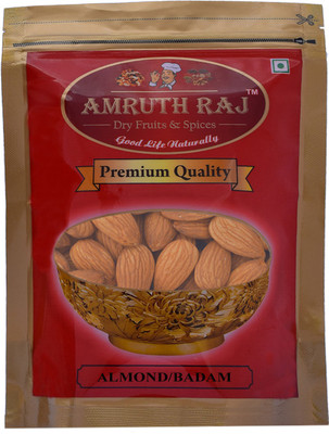 

AMRUTH RAJ Fresh Almonds(100 g, Vacuum Pack)