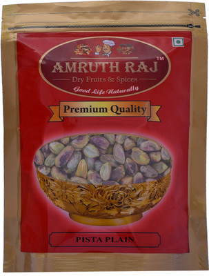 

AMRUTH RAJ Fresh Pistachios(100 g, Vacuum Pack)
