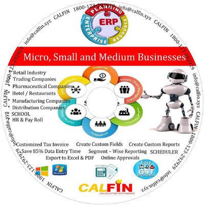 calfin AllInOne GST BILLING SOFTWARE(Life Time)