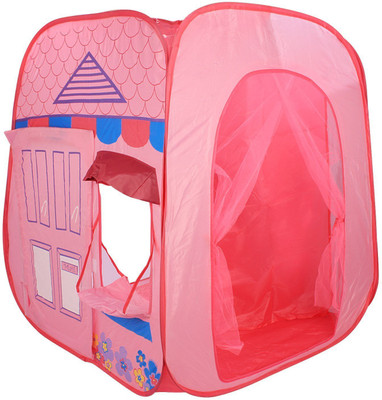 

Pigloo Girl’s Boutique Pop Up Play Tent Playhouse for Indoor Outdoor(Pink)