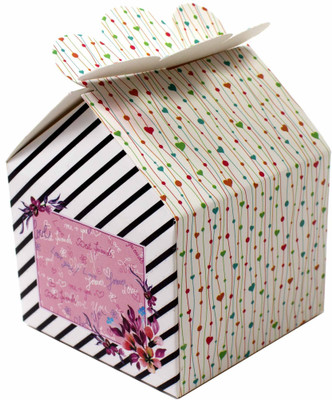 

LINE 'N' CURVES Printed Party Box(White, Pack of 350)