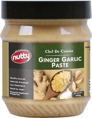 

nutty Ginger Garlic Paste 300gm - PET Jar(300 g)