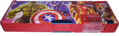 

HALO NATION Avengers Printed Art Plastic Pencil Box(Set of 1, Multicolor)