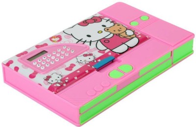 

Browner Hello KItty Hello Kitty Art Plastic Pencil Boxes(Set of 1, Multicolor)