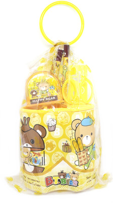 

BAANSURI 1 1 Art Plastic Pencil Box(Set of 1, Yellow)