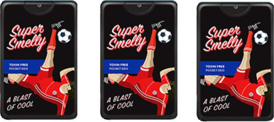 

Super Smelly A Blast Of Cool 100% Toxin Free (20ml Each) Pocket Perfume - 60 ml(For Men)