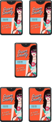 

Super Smelly A Flash Of Fresh 100% Toxin Free (20ml Each) Pocket Perfume - 100 ml(For Women)