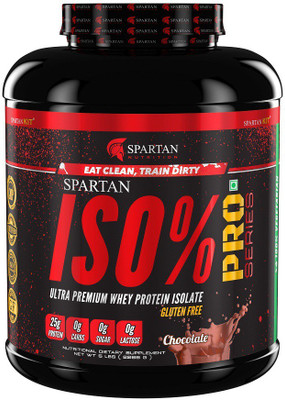 

Spartan ISOLATE PRO SERIES 5LBS Whey Protein(2268 g, Chocolate)