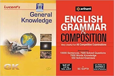 COMBO OF 2 BOOKS General Knowledge AND English Grammar & Composition Very Useful For All 2019 Competitive Examinations(Paperback, ARIHANT TEAM)