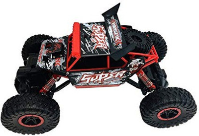 

shanaya's Remote Controlled Rock Crawler RC Monster Truck, Four Wheel Drive, Multi Color(Green)